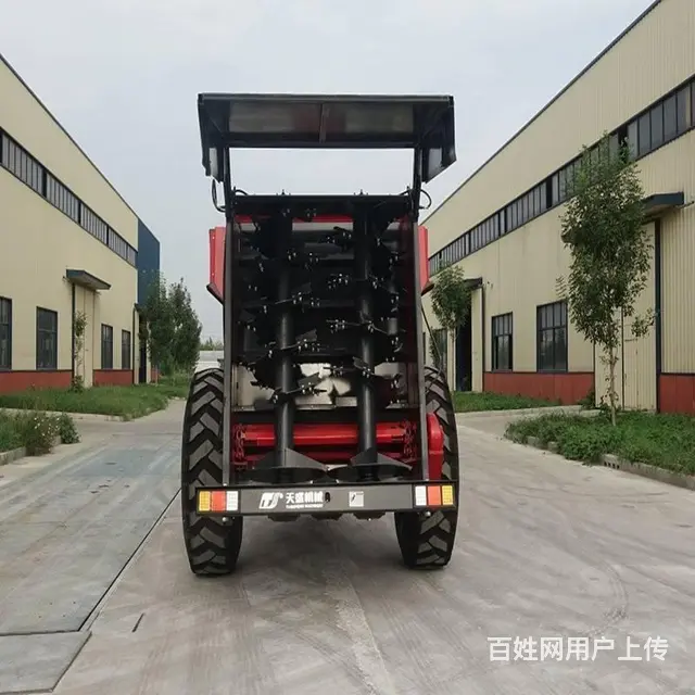 2FGH-10S型绞龙式撒肥机动物干湿粪便撒粪车w - 图片 3