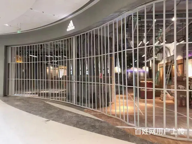 电动卷帘门车库卷帘门网状卷帘门电动伸缩门， - 图片 2