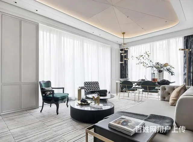 别墅装修｜舒适浪漫的简欧风格 - 图片 3