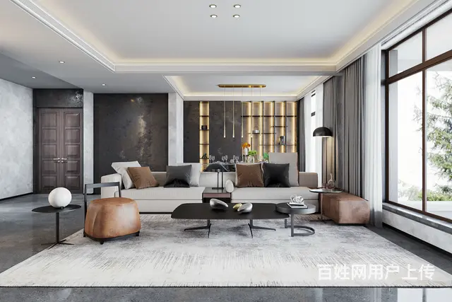 乌市高端住宅装修，设计施工一条龙 - 图片 4