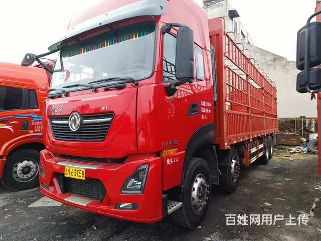 出售二手9.6米高栏东风天龙KL前四后八国六465 - 图片 1