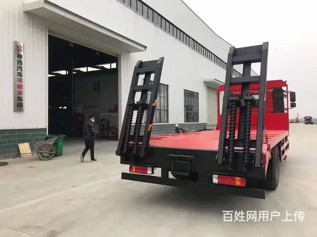 板长6.8米解放挖机拖车 平板运输车 支持送货上门 - 图片 9