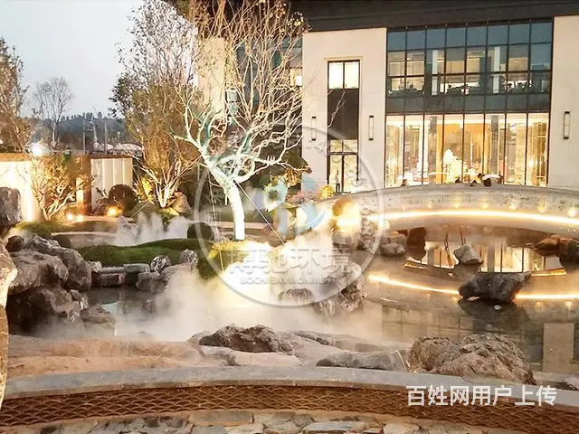 售楼部喷雾造景/喷雾专家经验丰富/博驰免费设计 - 图片 2