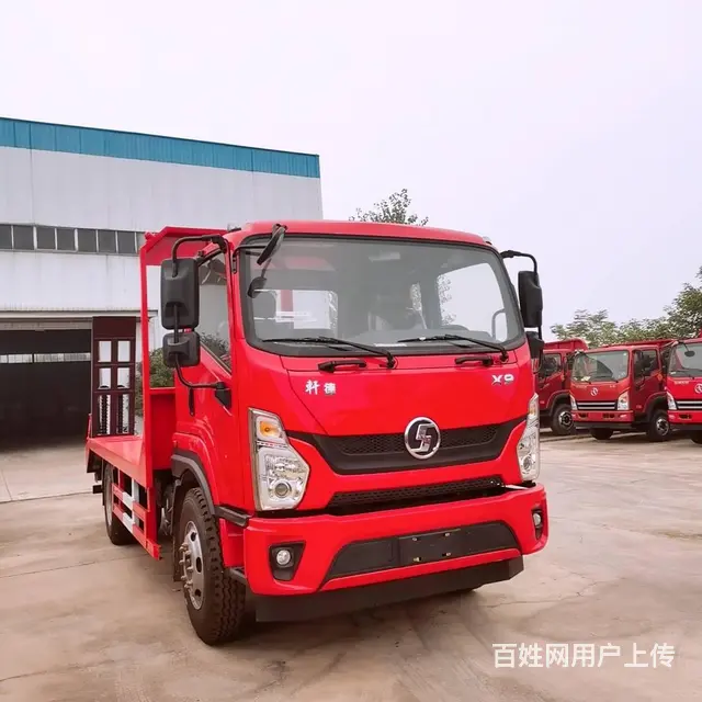 陕汽轩德X9挖机平板运输车低价出售数量有限 - 图片 1