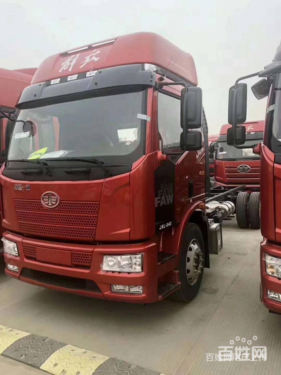 一汽解放j6l 220马力6.8米国五新车降价4万