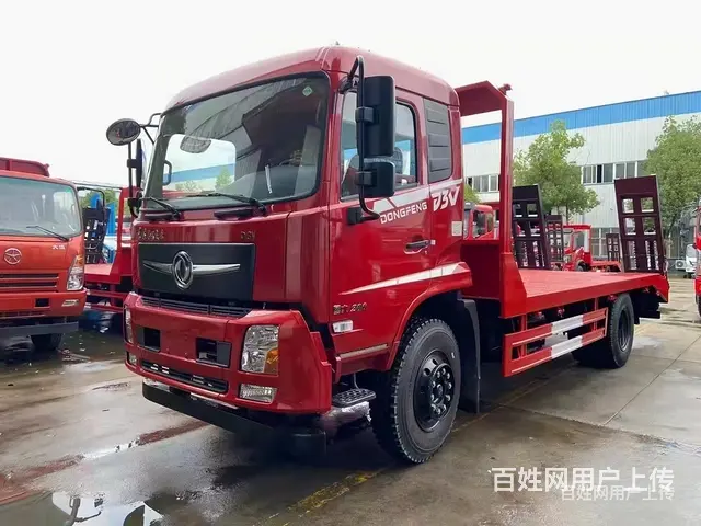玉柴200马力东风平板车 平板拖车 哪里有卖的 - 图片 1