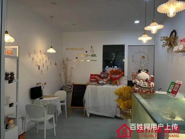 （四川铺鑫网）巴州区江北大道中段40平甜品店转让 - 图片 2