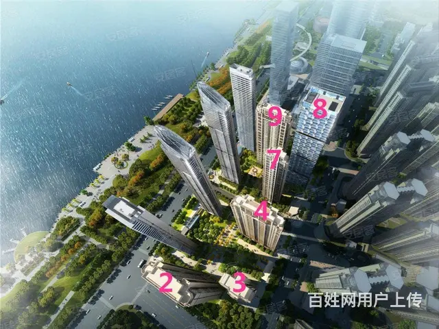 新出实拍 绿地 临江大道 全屋高定江景 超大落地窗 - 图片 12