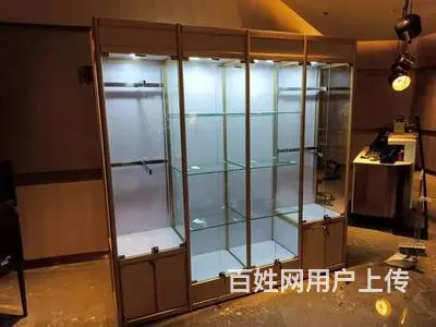 二手展柜厦门玻璃柜饰品柜手办柜模型柜 - 图片 4
