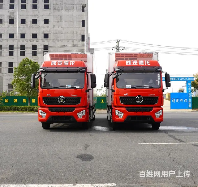 6米8鲜果蔬菜冷藏车 陕汽德龙冷饮鲜奶冷藏运输车 - 图片 2