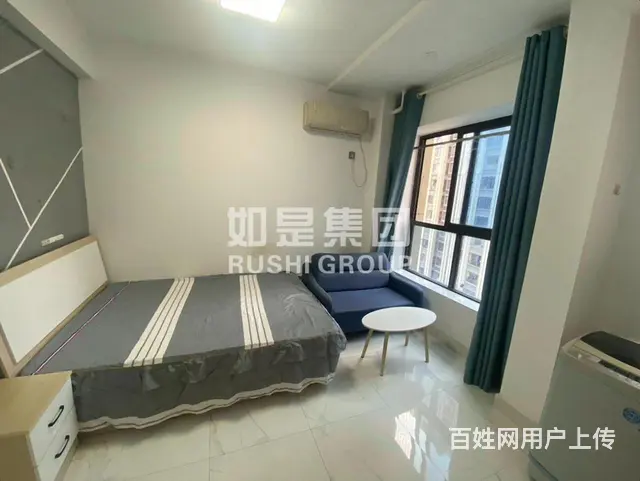 中骏世界城万达旁 公寓一房带厨房 独卫 出租 拎包入住 - 图片 6
