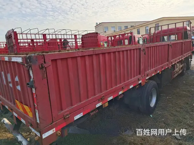 出售二手9.6米平板车德龙L3000前四后四国五 - 图片 4