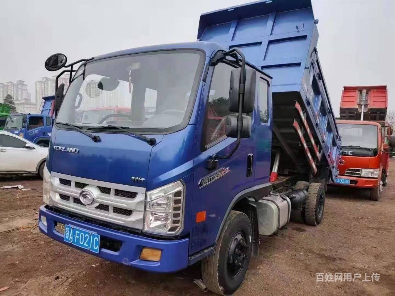 19年时代金刚新款738国五蓝牌自卸车 国五可过户