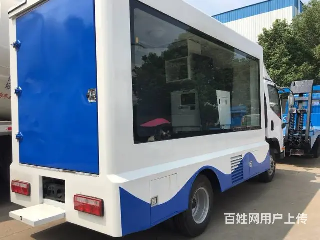 厂家直销解放中型LED广告宣传车 多媒体广告车 - 图片 6