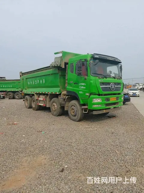 二手国五前四后八重汽斯太尔自卸车 5.8米法规车 - 图片 2