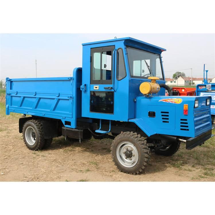 农用四不像拖拉机四驱工地运输车前卸翻斗爬山虎车池州