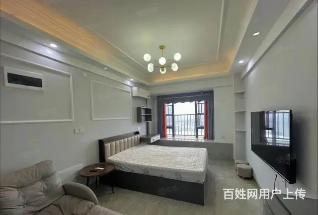 电梯房蒸湘南路世纪名城附近1室配套精装修家电齐全月租1100 - 图片 1