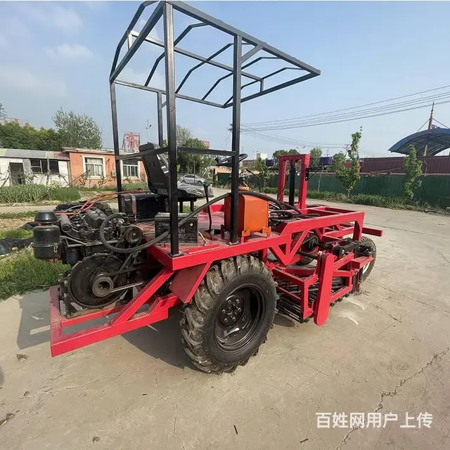 供应四轮两驱轮式4UD-1600自走式大蒜收获机 - 图片 1