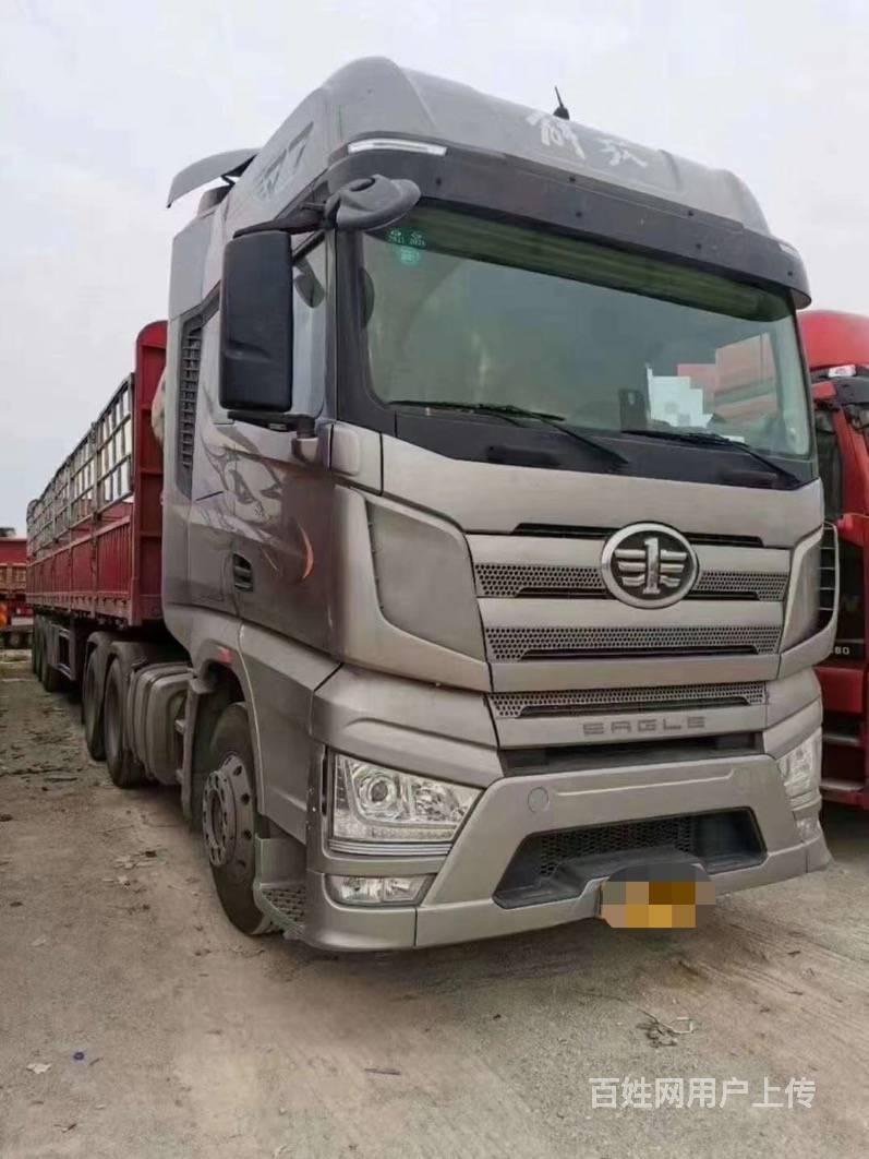 出售解放j7牵引半挂车 550马力 国五