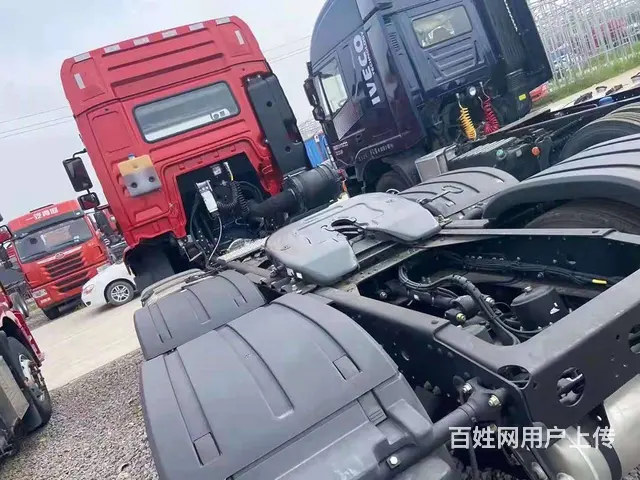430马力二手德龙牵引车 潍柴发动机 国五 双驱 - 图片 4