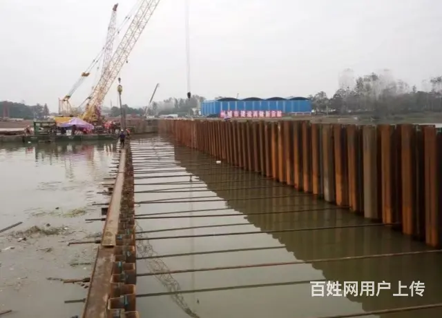 济源有名的钢板桩施工租赁型号规格 - 图片 1