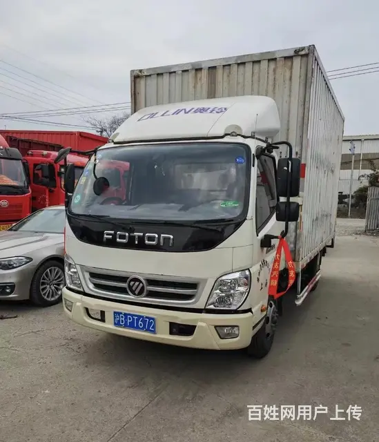 出售18年1月福田奥铃4.2米厢式货车 车况精品 - 图片 1