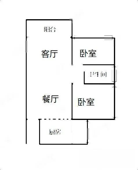 中信红树湾旁 绿景玺悦湾 新房新装修新家电 2房 拎包入住 - 图片 10