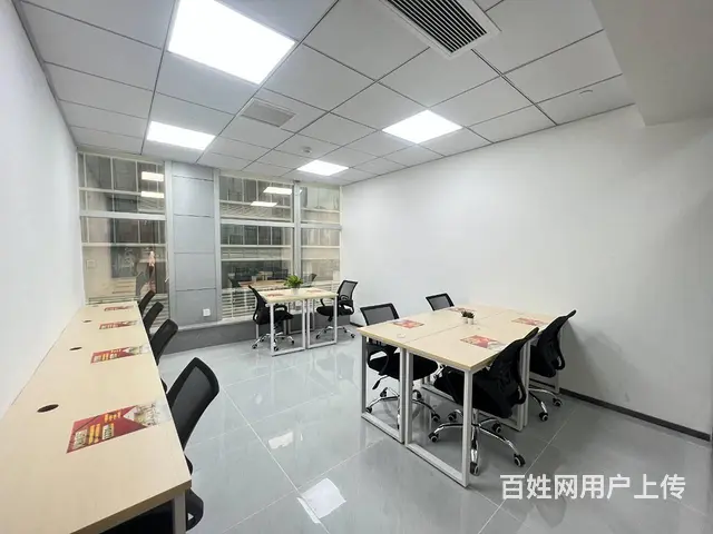 长沙超A写字楼出租丨6人间超级靠窗办公室丨24h办公 - 图片 1