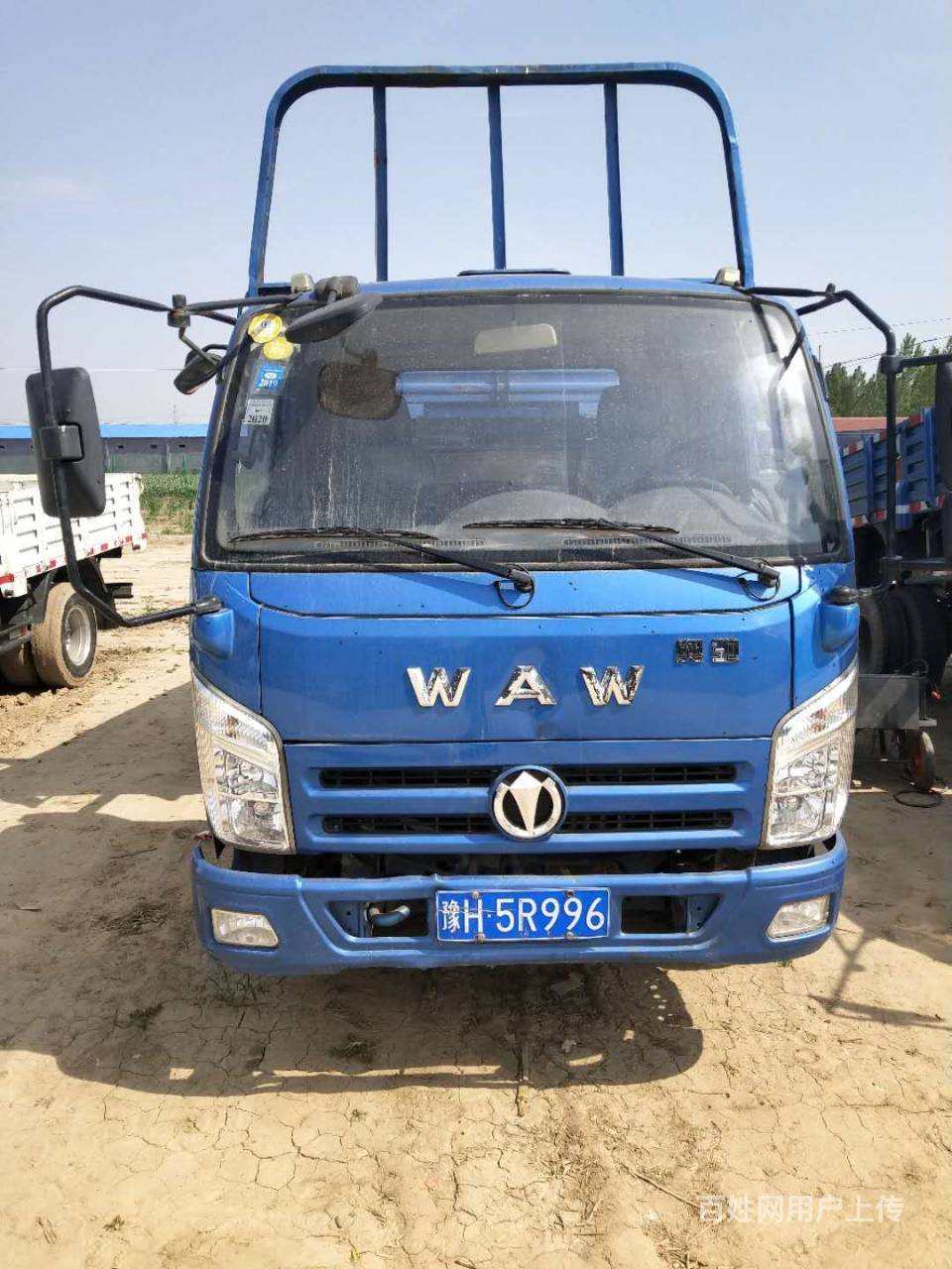 原版二手奥驰x3平板小货车后翻小平板蓝牌 手续齐全