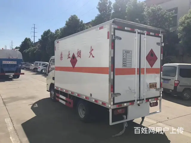 厢体3米3跃进柴油版危化厢式运输车气瓶车防爆车 - 图片 7