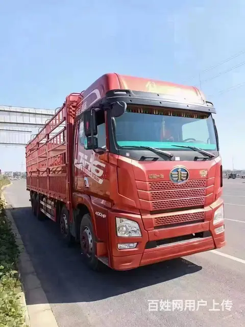 解放JH6 高栏前四后八9米6货车 国5 潍柴 - 图片 1