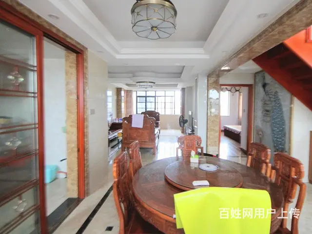 老八 中汇鑫国际精装修电梯复式楼，全套红木家具，采光视野好。 - 图片 4