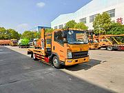 重汽豪沃蓝牌轿运车 二位板运输托运车 全国上牌送车
