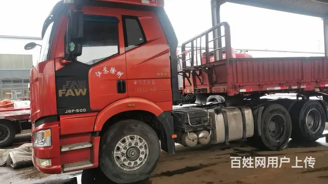 便宜出售解放平板车，500马力锡柴 - 图片 3