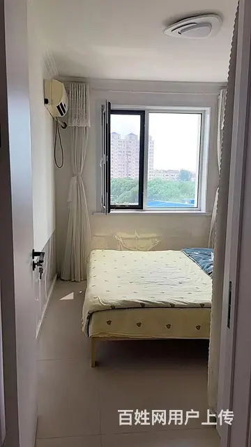 万达附近淮南花园一室一厅，奶油风新装，空调，洗衣机，投影 - 图片 7