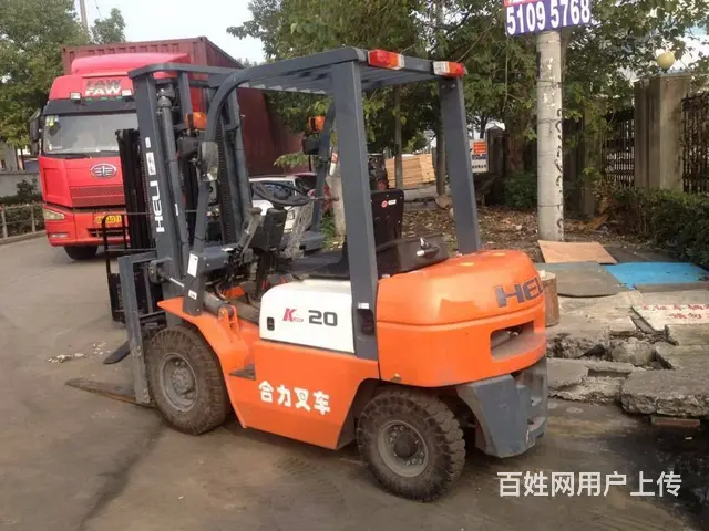 现货销售二手平包夹叉车，杭州3吨内燃式夹抱叉车 - 图片 7