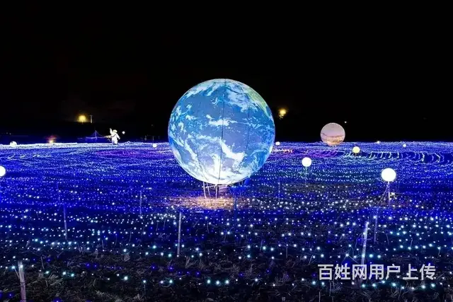 网红灯光节美陈定制暖场活动道具租售厂家 - 图片 2