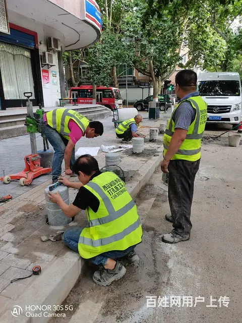 杨凌武功水钻打孔开门洞穿地龙打孔打土孔 - 图片 4
