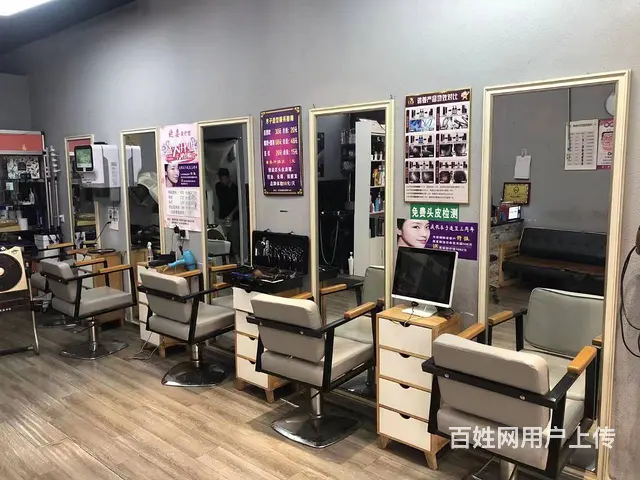 巢湖市翡翠华庭60平美发店转让 - 图片 1