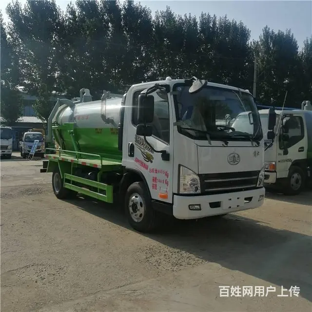 周口哪里有卖抽厕所小型抽粪车 5立方福田吸污车厂家 - 图片 6