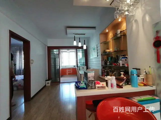 万达附近六中红旗路学区富祥御园三楼94平两室通厅精装修带家具 - 图片 5