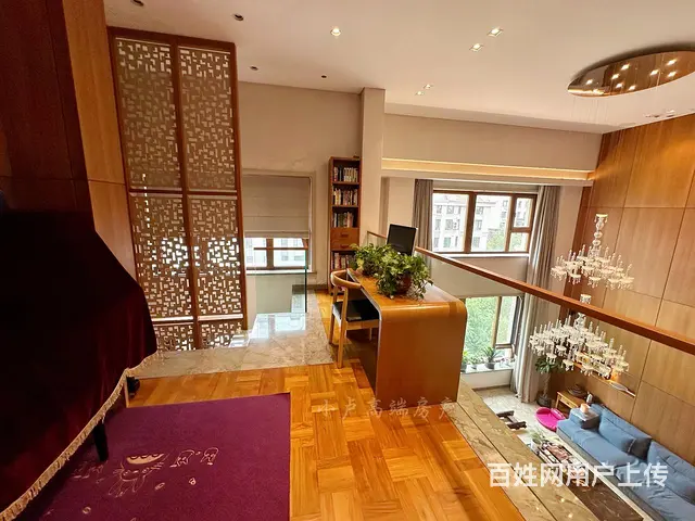盛和世纪房主狂甩高品质精装复式房，挑高大厅带露台两个车位 - 图片 3