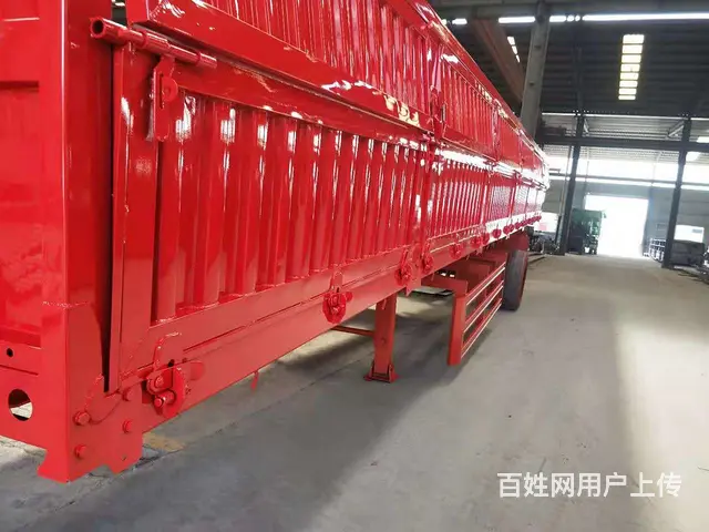 襄樊2021年13米标箱侧翻半挂车，坚固耐用 - 图片 3