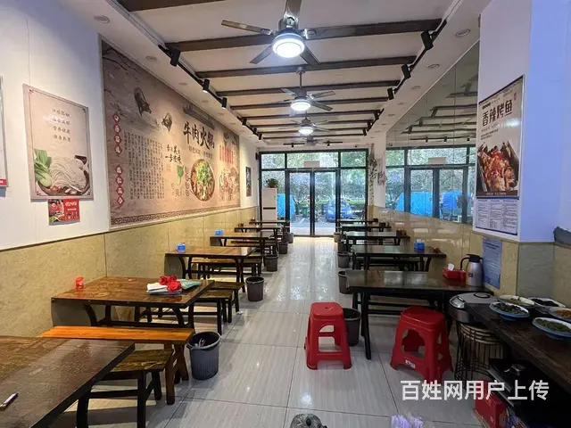 ((优选))  高新区繁华地段纯一层旺铺餐饮店转让 - 图片 1