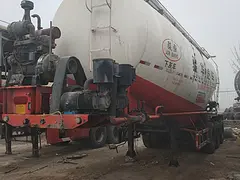 石家庄植物园二手罐车16年45方俊华罐车出售