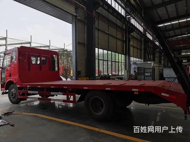 长春解放J6挖机拖板车15吨挖掘机平板车可分期 - 图片 11
