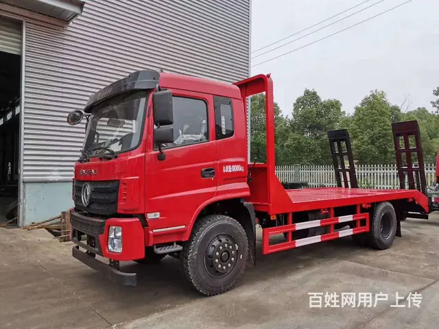 东风D17单桥平板车 运输15吨挖机拖板车 直销价 - 图片 4