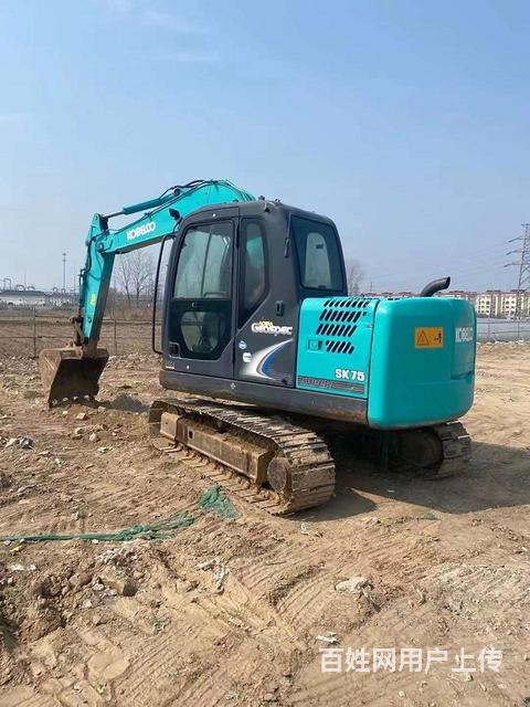 精品个人纯土方神钢75二手挖掘机干活速度超快还省油