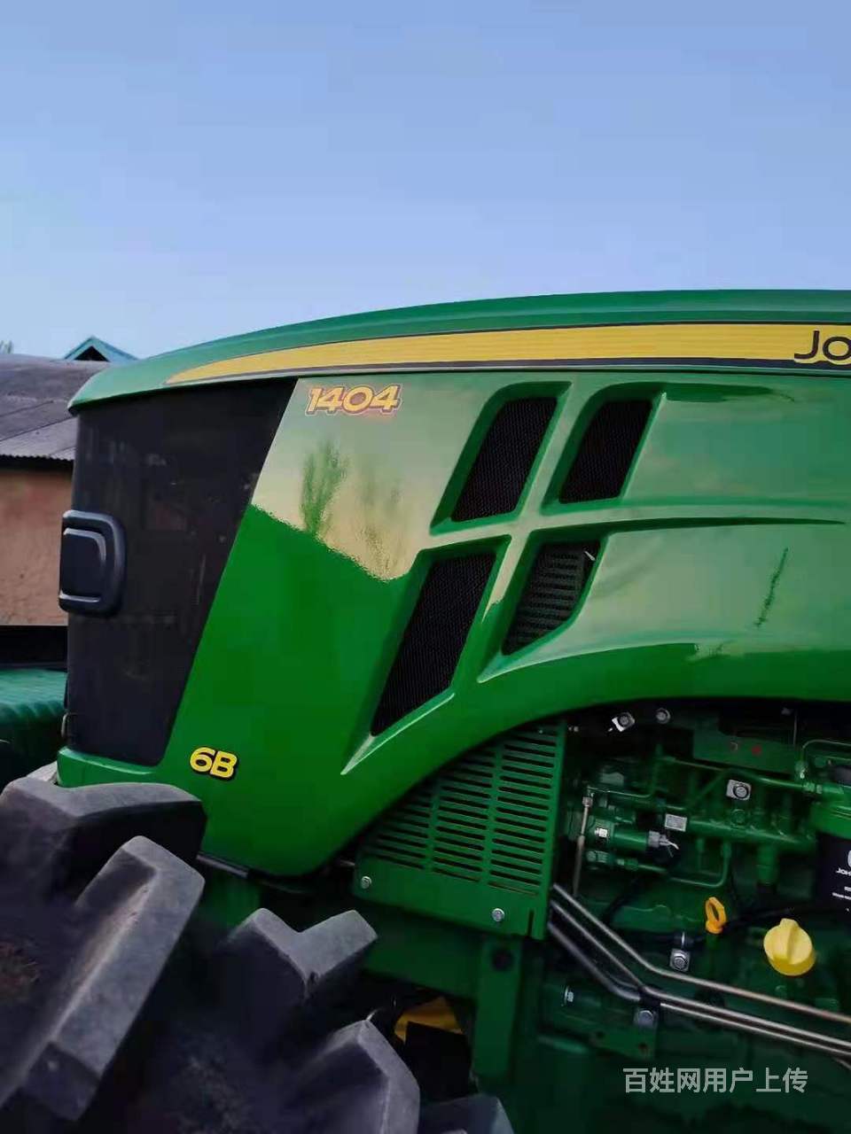 19年极品车况约翰迪尔1404拖拉机,大兴安岭网