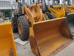 安庆地区二手装载机市场 现货二手临工50侧翻装载机